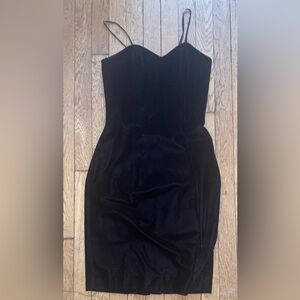 True Vintage Velvet Sheath Dress- Algo-Ettes